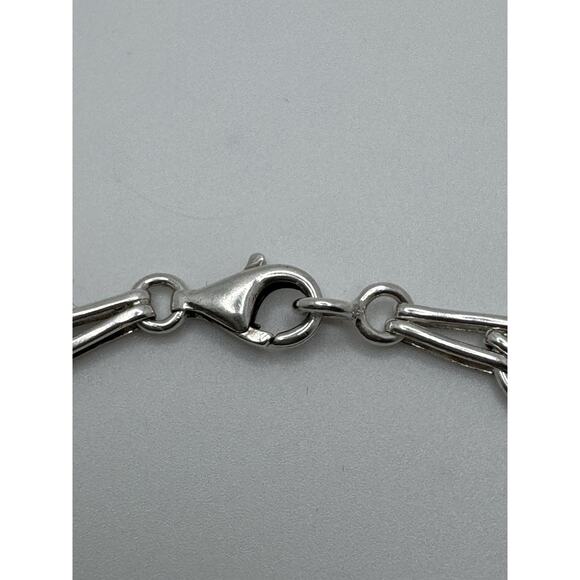 Designer Peruvian Sterling Silver 950 Bracelet - 7.5” - Picture 6 of 6